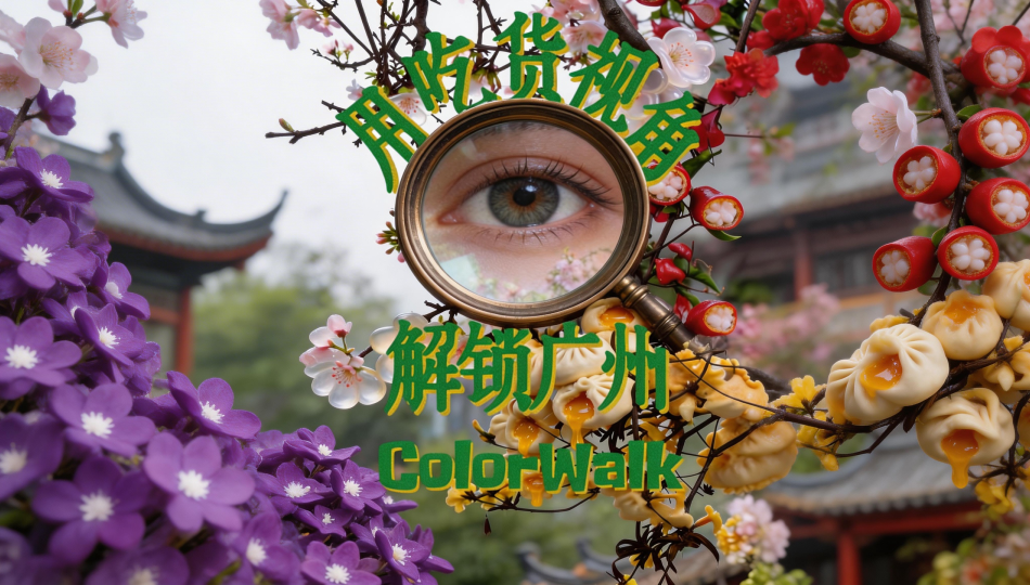 人间四月天！解锁广州colorwalk